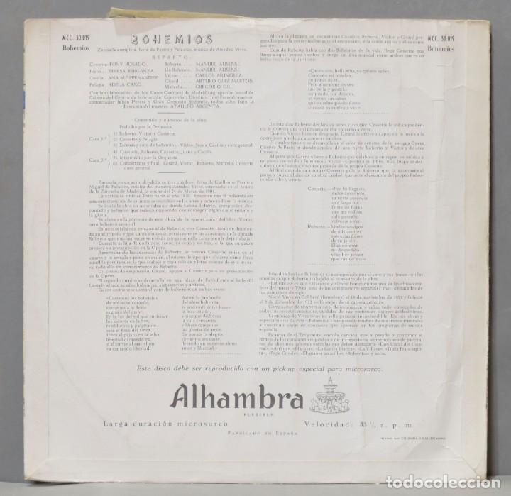 Discos de vinilo: LP. BOHEMIOS. VIVES - Foto 2