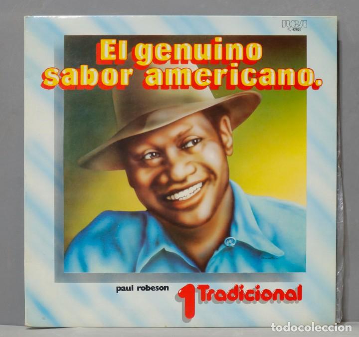 Discos de vinilo: LP. Paul Robeson &ndash; Tradicional - Foto 1