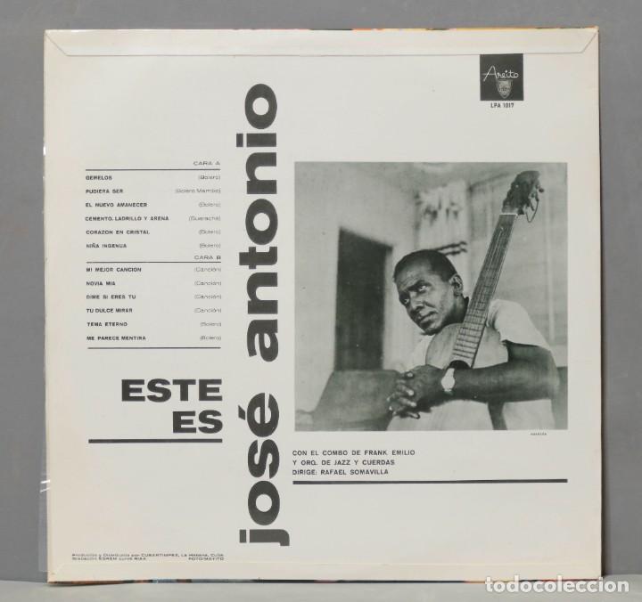 Discos de vinilo: LP. Este Es Jos&eacute; Antonio - Foto 2