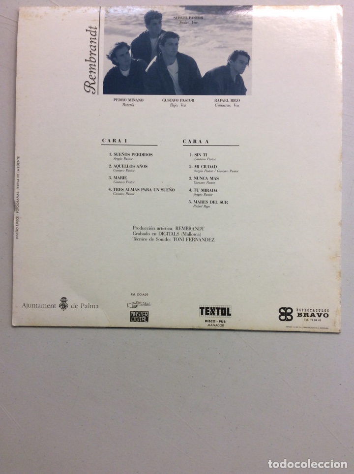 Discos de vinilo: Rembrandt. Sue&ntilde;os perdidos - Foto 2