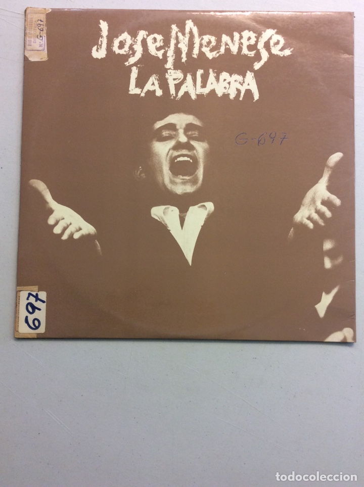 Discos de vinilo: Jose Menese. La palabra. - Foto 2