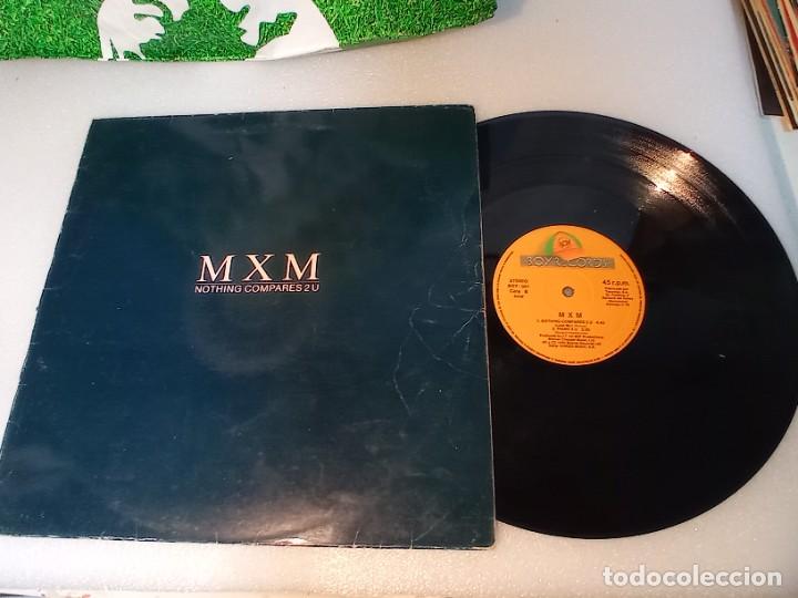 Discos de vinilo: Maxi single MXM NOTHING COMPARES 2 U - Foto 1