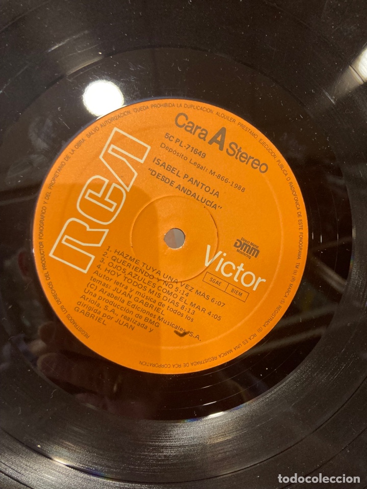 Discos de vinilo: Disco de vinilo de Isabel pantoja - Foto 5