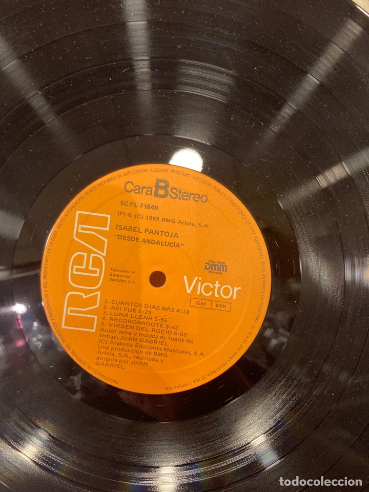 Discos de vinilo: Disco de vinilo de Isabel pantoja - Foto 6