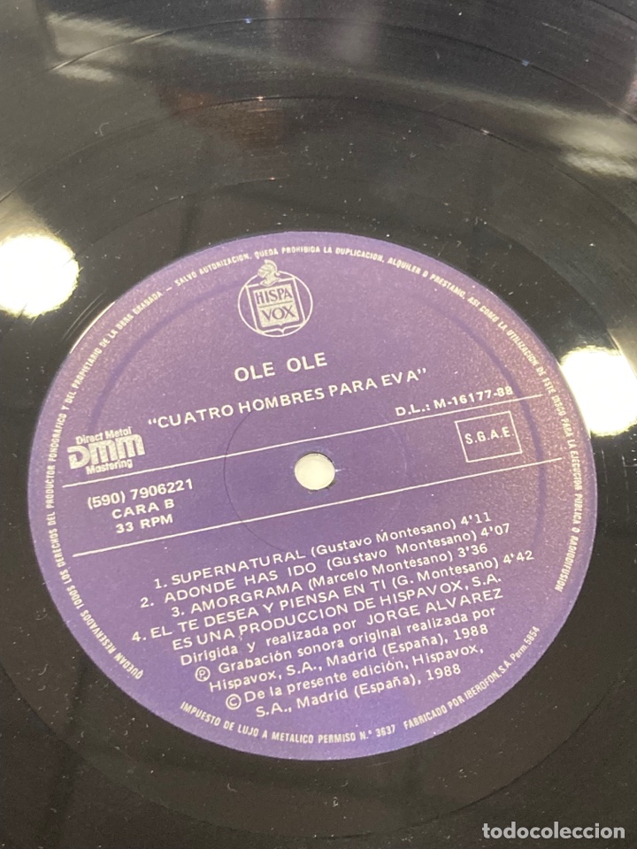 Discos de vinilo: Disco OL&Eacute; OL&Eacute; - Foto 4