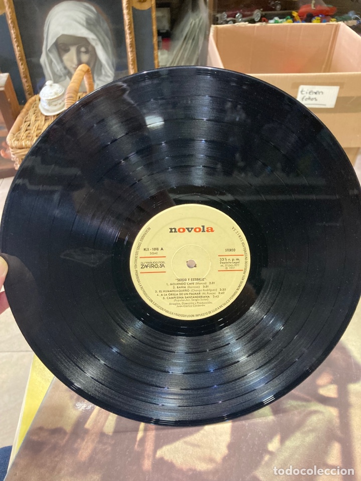 Discos de vinilo: Disco Sergio y Est&iacute;baliz - Foto 5