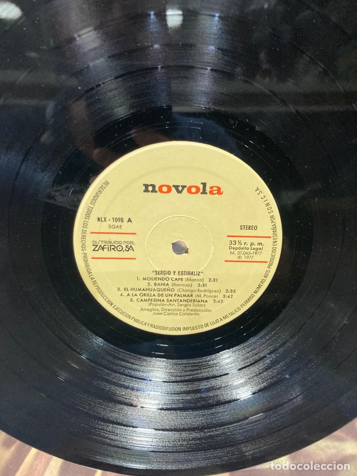 Discos de vinilo: Disco Sergio y Est&iacute;baliz - Foto 6