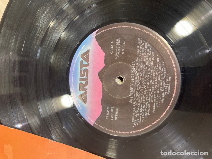 Discos de vinilo: Disco whitney Houston - Foto 3