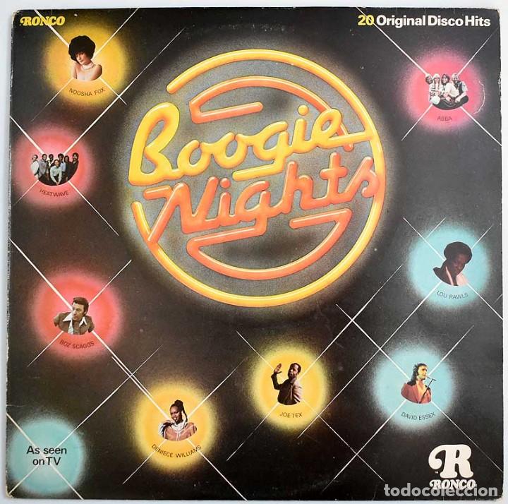 Discos de vinilo: Boogie Nights. 20 Original Disco Hits. LP - Foto 1