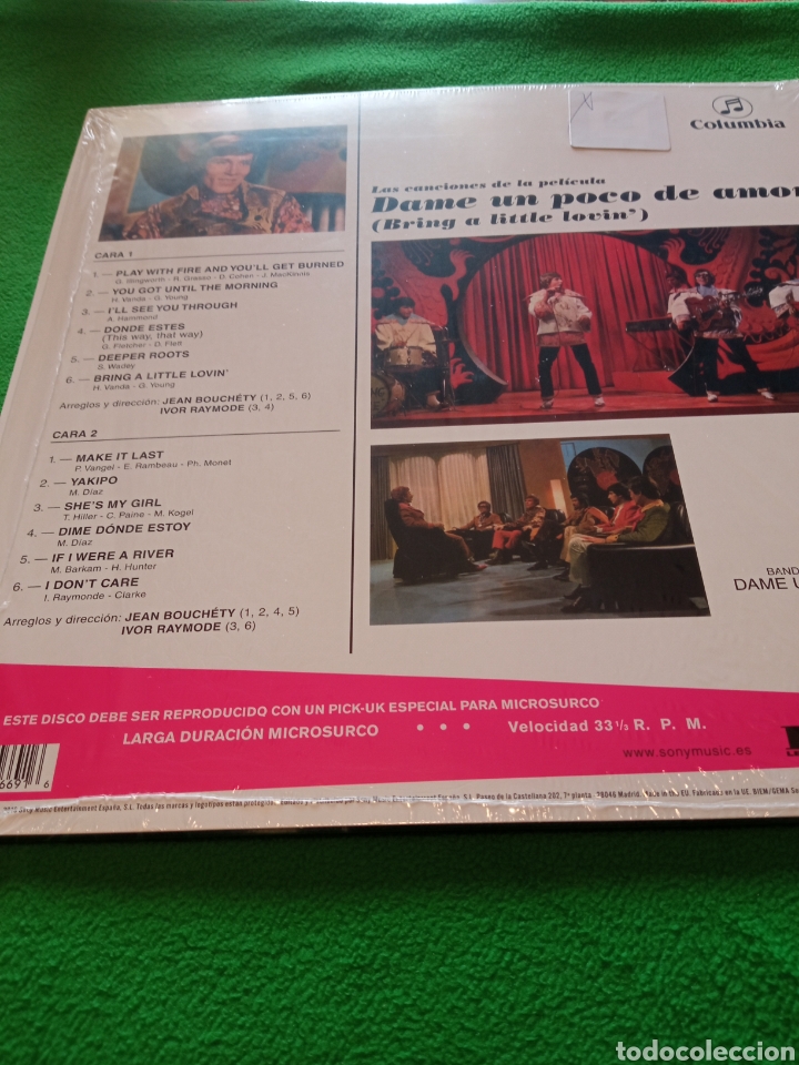 Discos de vinilo: Los Bravos - Dame un poco de amor - Foto 2