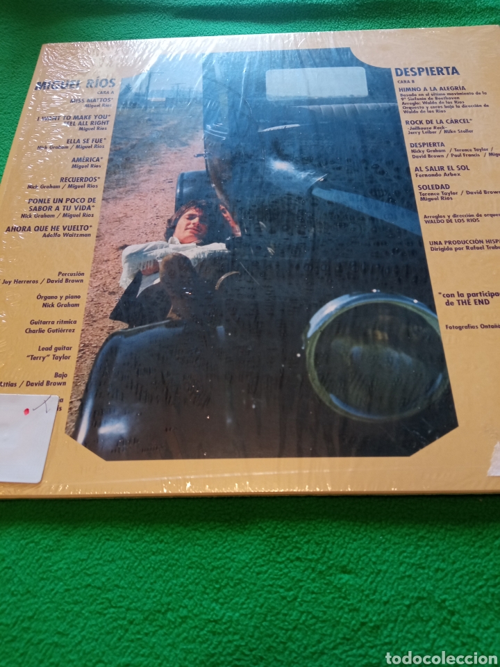 Discos de vinilo: Miguel R&iacute;os - Despierta. - Foto 2