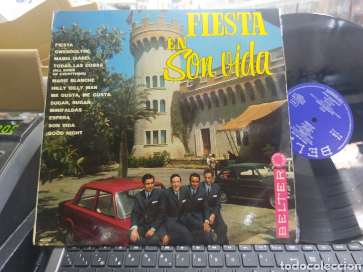 Discos de vinilo: Fiesta en son vida lp 1970 mantequilla group /2 - Foto 1