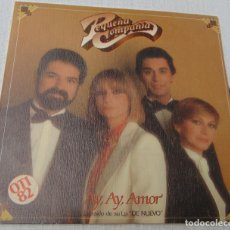 Discos de vinilo: LA PEQUEÑA COMPAÑIA - AY AY AMOR - SINGLE 1982