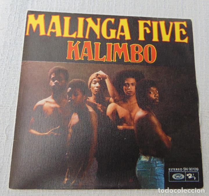 Discos de vinilo: Malinga Five &ndash; Kalimbo - SINGLE 1976 - EXCELENTE - Foto 1