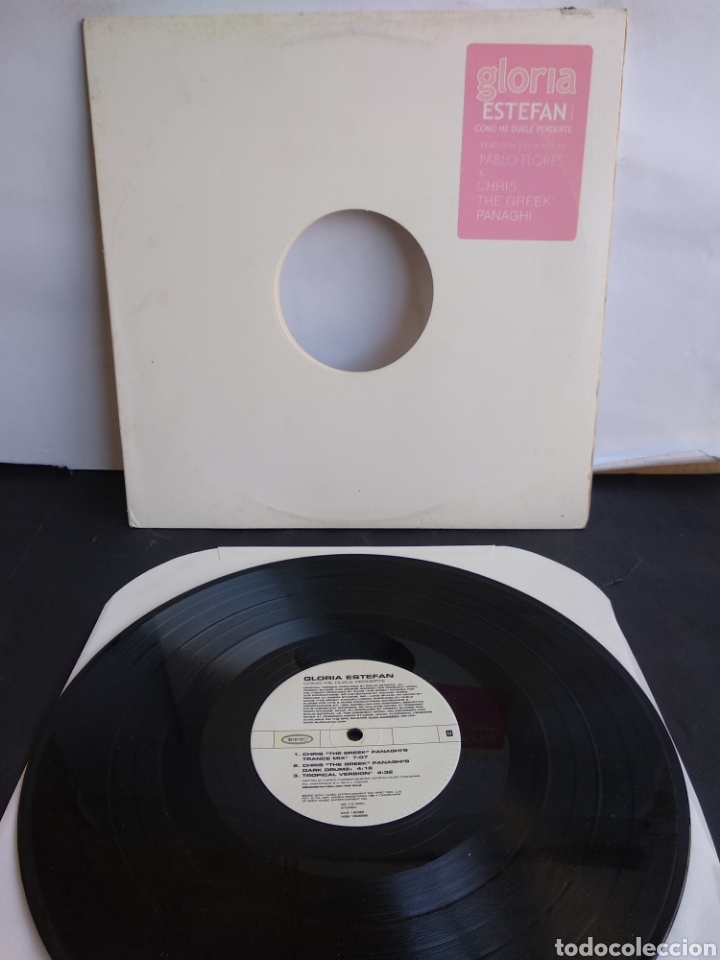 Discos de vinilo: *GLORIA ESTEFAN. COMO ME DUELE PERDERTE. US. EPIC. 2000. LA.1 - Foto 1