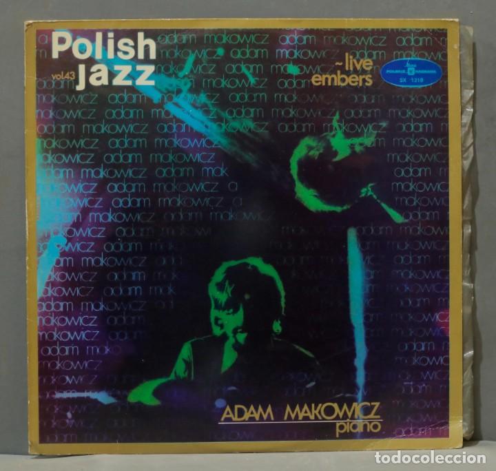 Discos de vinilo: LP. Adam Makowicz &ndash; Live Embers - Foto 1