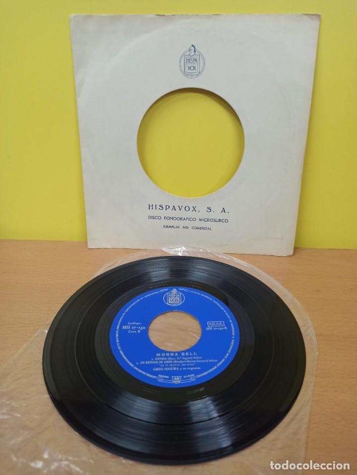 Discos de vinilo: SINGLE - DISCO VINILO - MONNA BELL - ENVIDIA - Foto 1