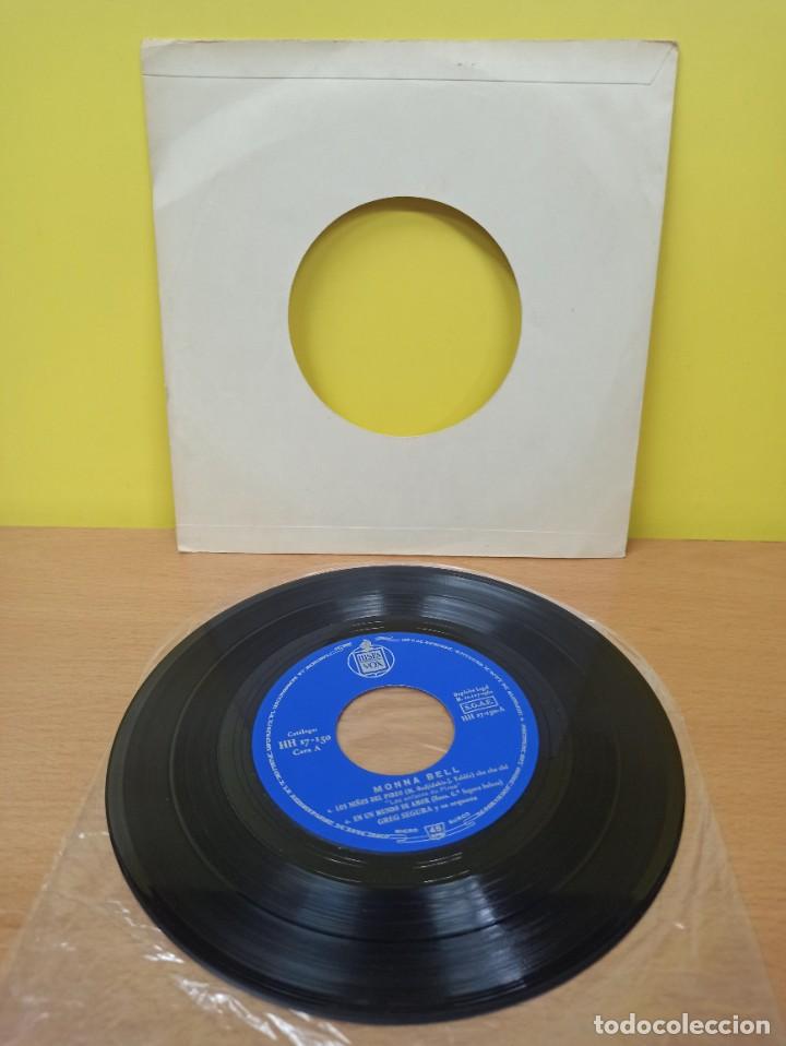 Discos de vinilo: SINGLE - DISCO VINILO - MONNA BELL - ENVIDIA - Foto 2