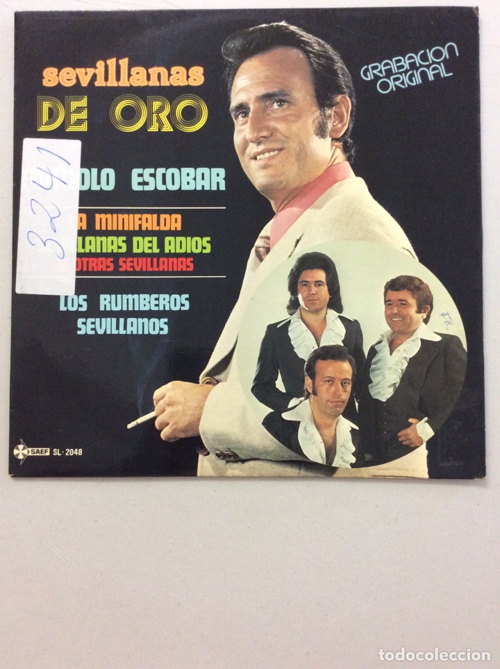 Discos de vinilo: Manolo Escobar. Sevillanas de oro. - Foto 1