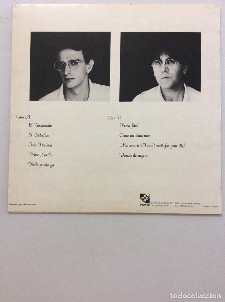 Discos de vinilo: T Buitres. Presa f&aacute;cil. - Foto 2