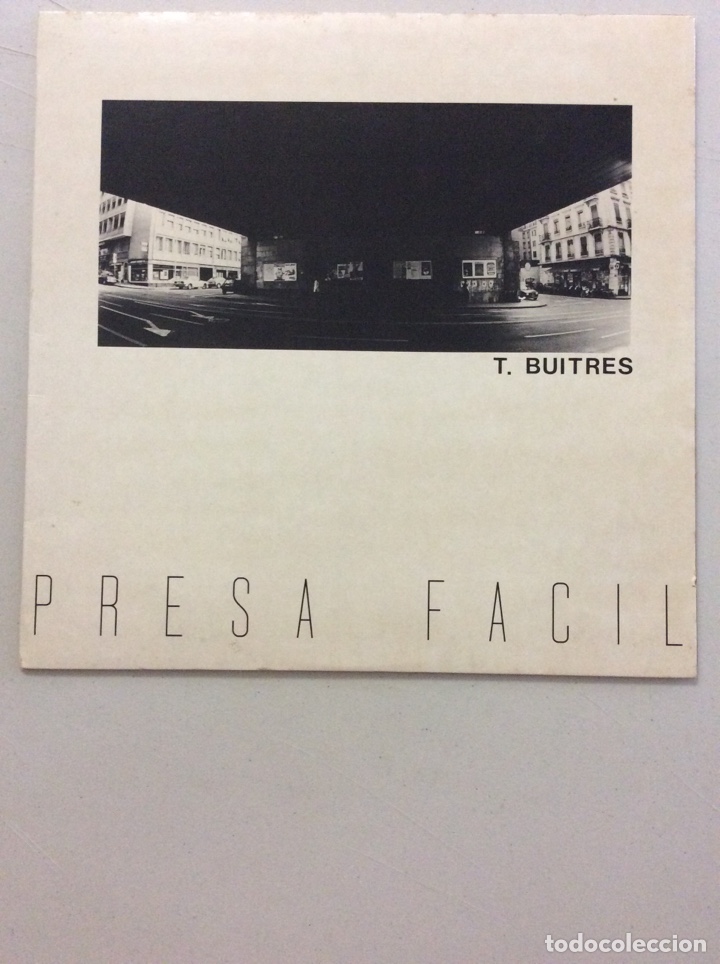 Discos de vinilo: T Buitres. Presa f&aacute;cil. - Foto 1