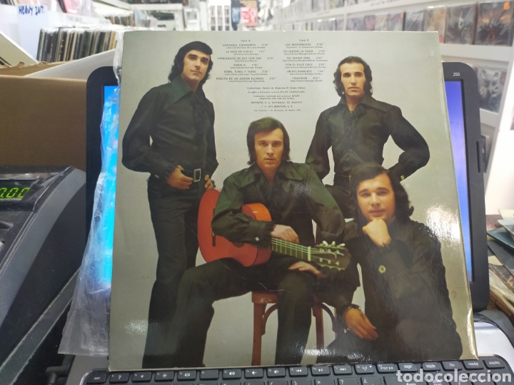 Discos de vinilo: Los marisme&ntilde;os LP sonido andaluz 1973 - Foto 2
