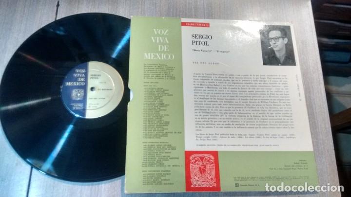 Discos de vinilo: SERGIO PITOL - DISCO VINILO - LP - - Foto 2