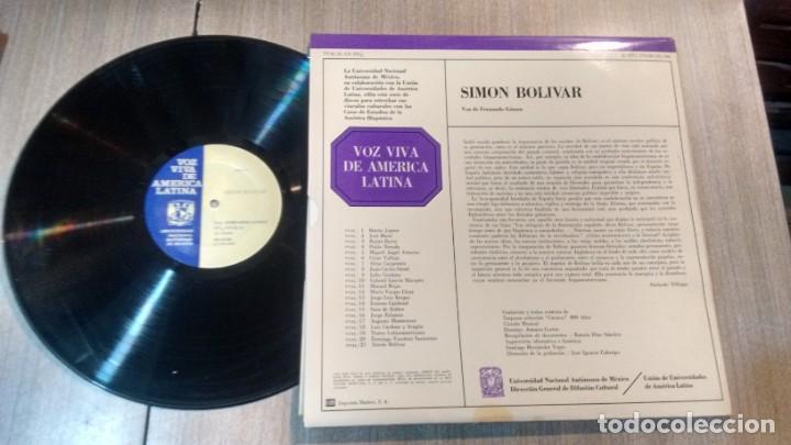 Discos de vinilo: SIMON BOLIVAR - DISCO VINILO - LP - - Foto 2