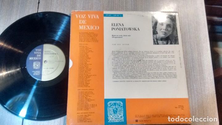 Discos de vinilo: ELENA PONIATOWSKA - DISCO VINILO - LP - - Foto 2