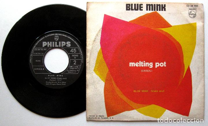 Discos de vinilo: Blue Mink - Melting Pot (Crisol) - Single Philips 1969 BPY - Foto 2