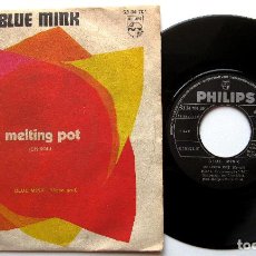Discos de vinilo: BLUE MINK - MELTING POT (CRISOL) - SINGLE PHILIPS 1969 BPY