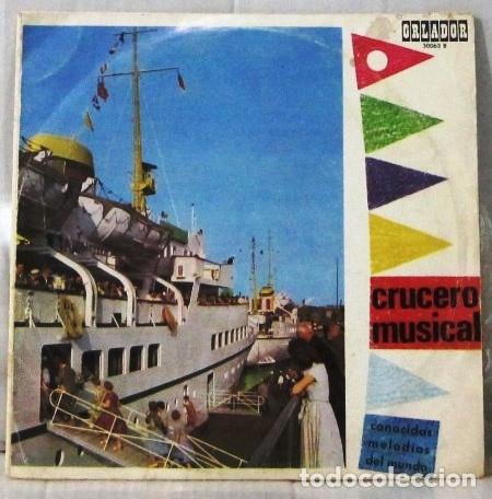 Disques de vinyle: CRUCERO MUSICAL - CONOCIDAS MELODIAS DEL MUNDO - LP