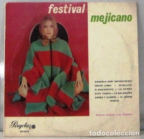 Discos de vinilo: FESTIVAL MEJICANO - VARIOS - LP - Foto 1