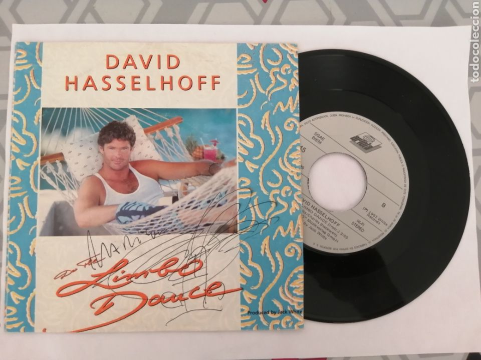 Discos de vinilo: Vinilo david hasselhoff do the limbo dance 1991 - Foto 1