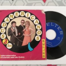 Discos de vinilo: VINILO LOS 3 SUDAMERICANOS GIBRALTAREÑS 1967