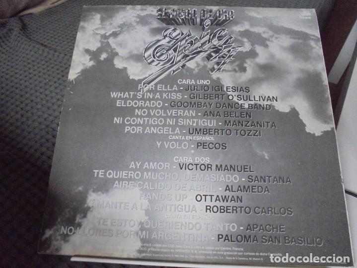 Discos de vinilo: EL DISCO DE ORO. EPIC 4. LP VINILO CON 14 TEMAS. - Foto 2