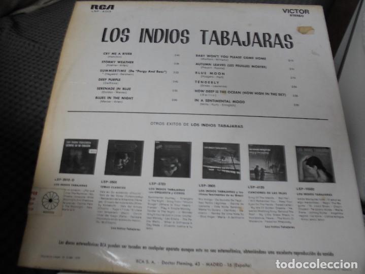 Discos de vinilo: LOS INDIOS TABAJARAS. LP DE VINILO CON 12 CANCIONES. - Foto 2