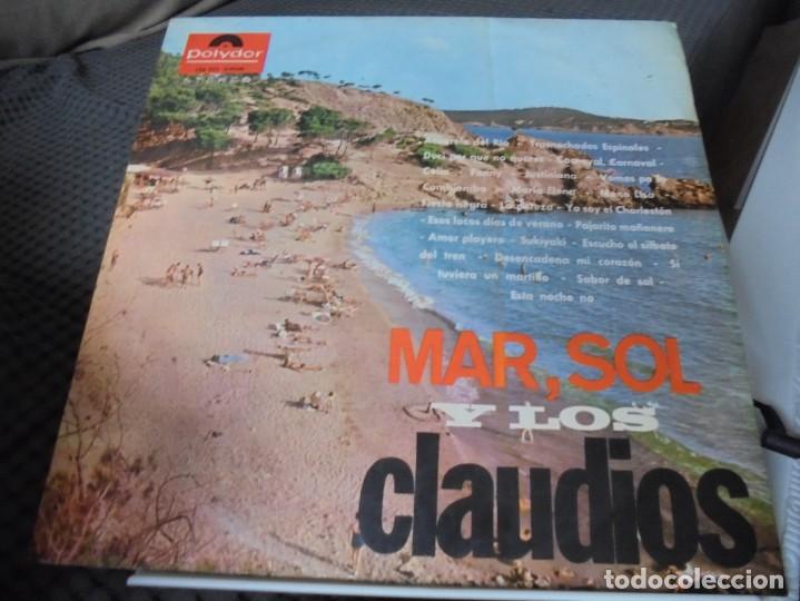 Discos de vinilo: MAR, SOL Y LOS CLAUDIOS. LP VINILO CON 12 PIEZAS. - Foto 1