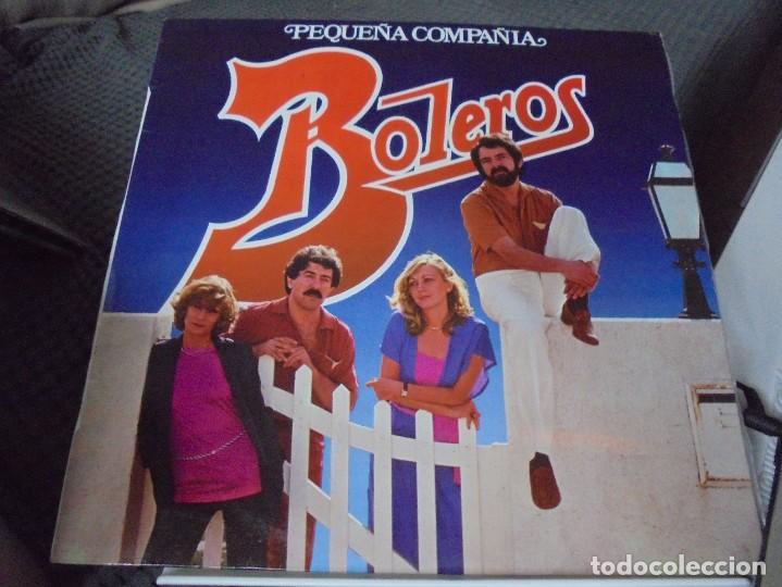 Discos de vinilo: PEQUE&Ntilde;A COMPA&Ntilde;IA. BOLEROS. LP DE VINILO. - Foto 1