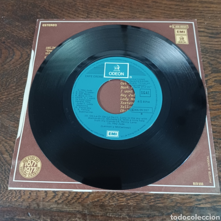 Discos de vinilo: CAFE CREME - UNLIMITED CITATIONS 1977 EMI ODEON - Foto 5
