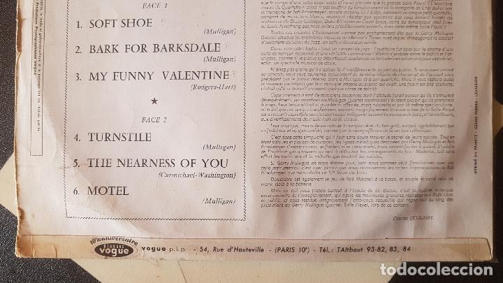 Discos de vinilo: LP Gerry Mulligan Inedit 1961 - Foto 5