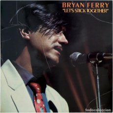 Discos de vinilo: BRYAN FERRY ‎- LET'S STICK TOGETHER - LP SPAIN 1981 (RE) - POLYDOR 23 10 509. Lote 358450440