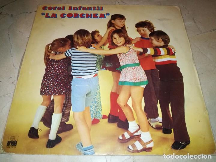 Discos de vinilo: CORAL INFANTIL LA CORCHEA-ORIGINAL A&Ntilde;O 1976 - Foto 1