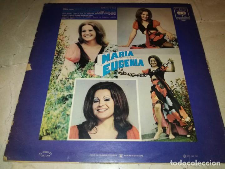 Discos de vinilo: MARIA EUGENIA-ORIGINAL COLOMBIANO 1977 - Foto 2