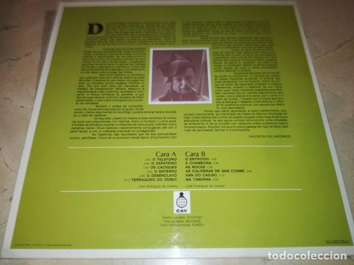 Discos de vinilo: JOSELIN-ESCOLMA DE CONTOS - Foto 2