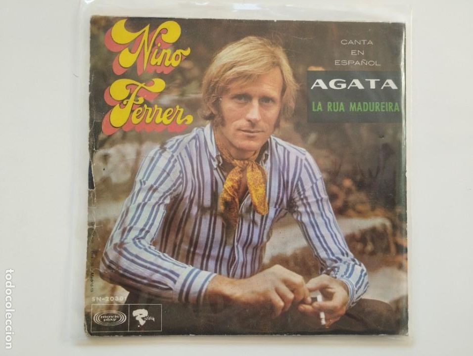 Discos de vinilo: Nino Ferrer &ndash; Agata. PEDIDO M&Iacute;NIMO 5 &euro; - Foto 1