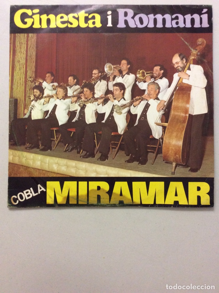 Discos de vinilo: Ginesta i Roman&iacute;. Cobla Miramar. - Foto 1