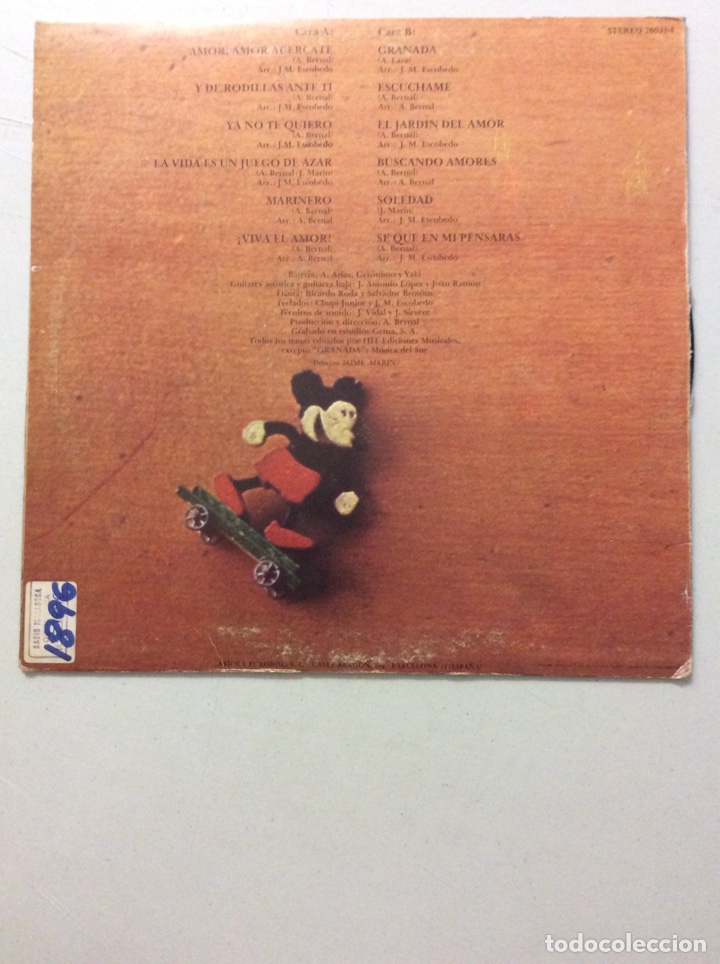 Discos de vinilo: Nubes Grises. As&iacute; somos. - Foto 2