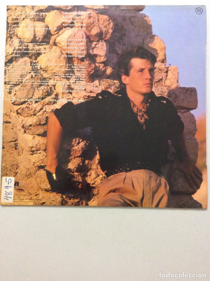 Discos de vinilo: Emmanuel. Hay que arrimar el alma. - Foto 2