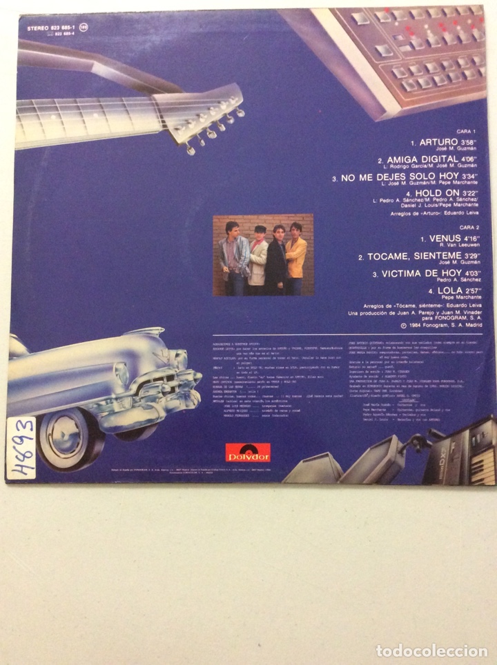 Discos de vinilo: Cadillac. Funkyllac. Arturo. - Foto 2